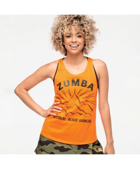 Zumba Explore Loose Tank With Round Hem