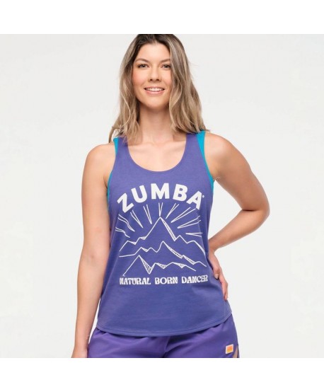 Zumba Explore Loose Tank With Round Hem