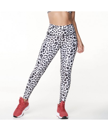 Zumba Printed High Waisted Ankle Leggings