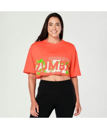 Zumba Since 2001 Crop Top