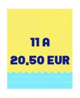 11 a 20,50 Eur